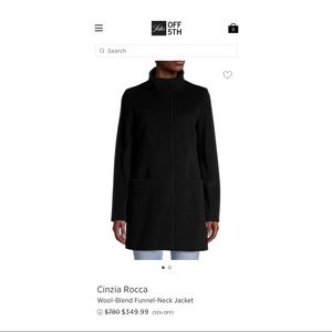 Cinzia rocca baby llama coat